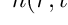 $h(\vec{r},t)$
